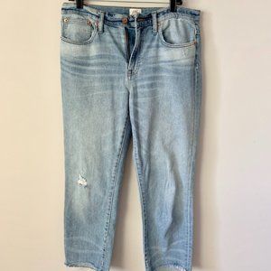 Jcrew Slim boyfriend jean in Baltic Sky wash